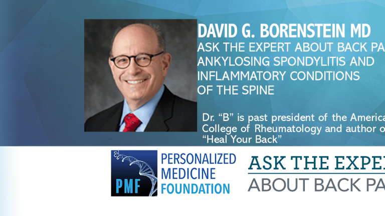 Ask The Expert About Back Pain